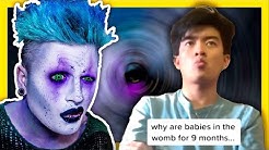 GOTH REACTS TO SHOWER THOUGHTS 2 (LET'S GET DEEP)