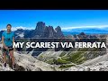 Solo hut to hut adventure in the dolomites  worlds most beautiful mountain range
