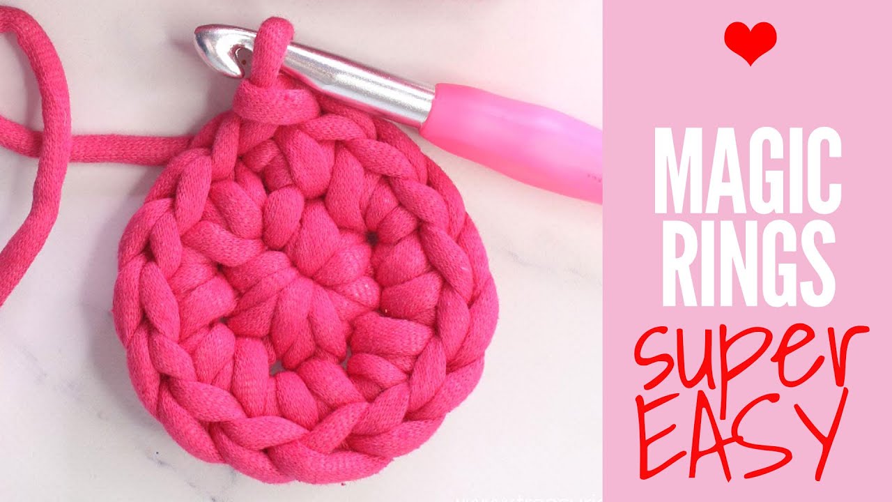 Easy Way to Do a MAGIC RING for Crochet (Magic Circle or Loop) - YouTube