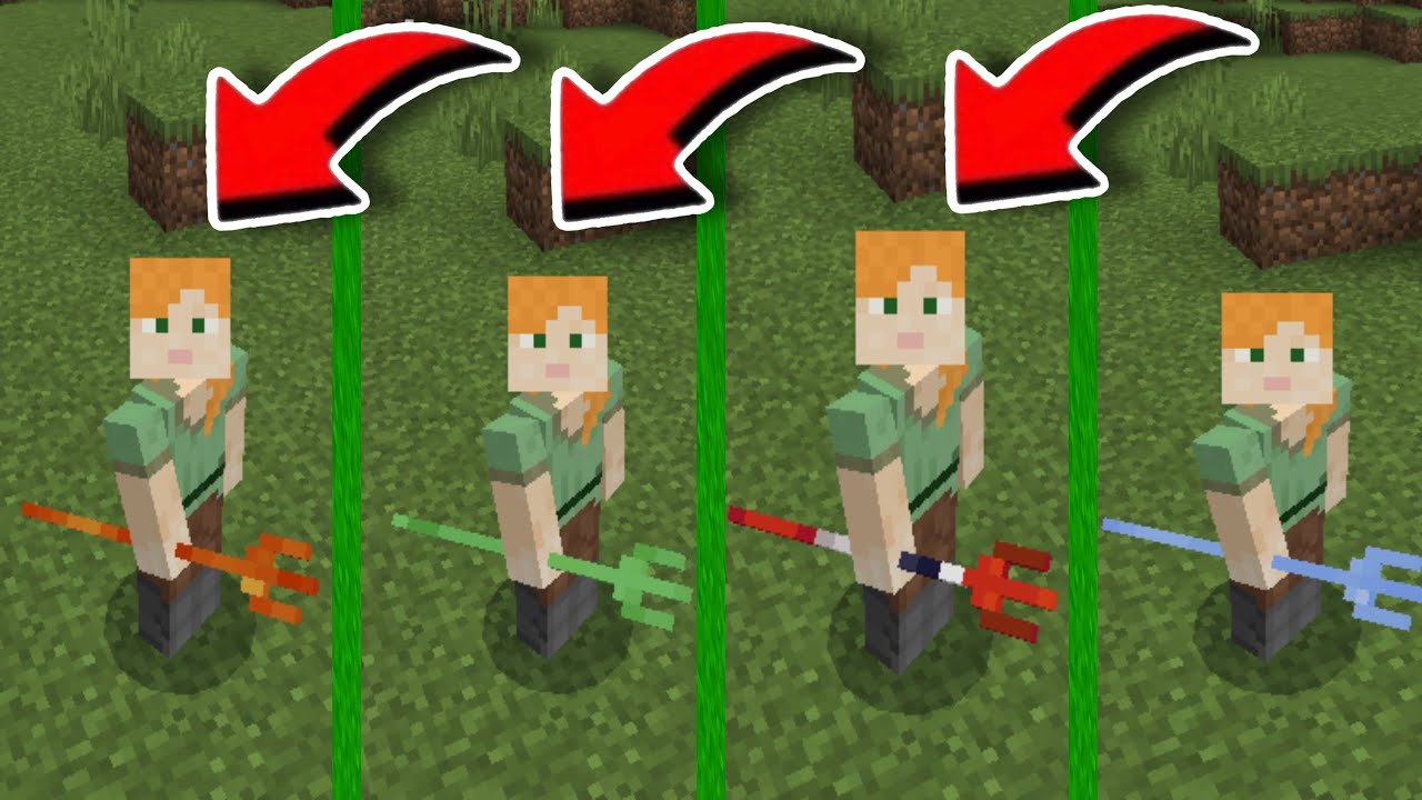 Tridents Plus Addon Mod In Minecraft PE | MCPE/bedrock | Tridents Plus ...