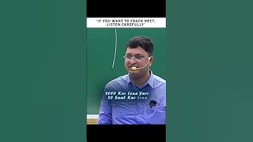 If you want to crack neat listen carefully 😲💯#nvsirmotion #neetaspirents #neet2026  #nvsirmotivation