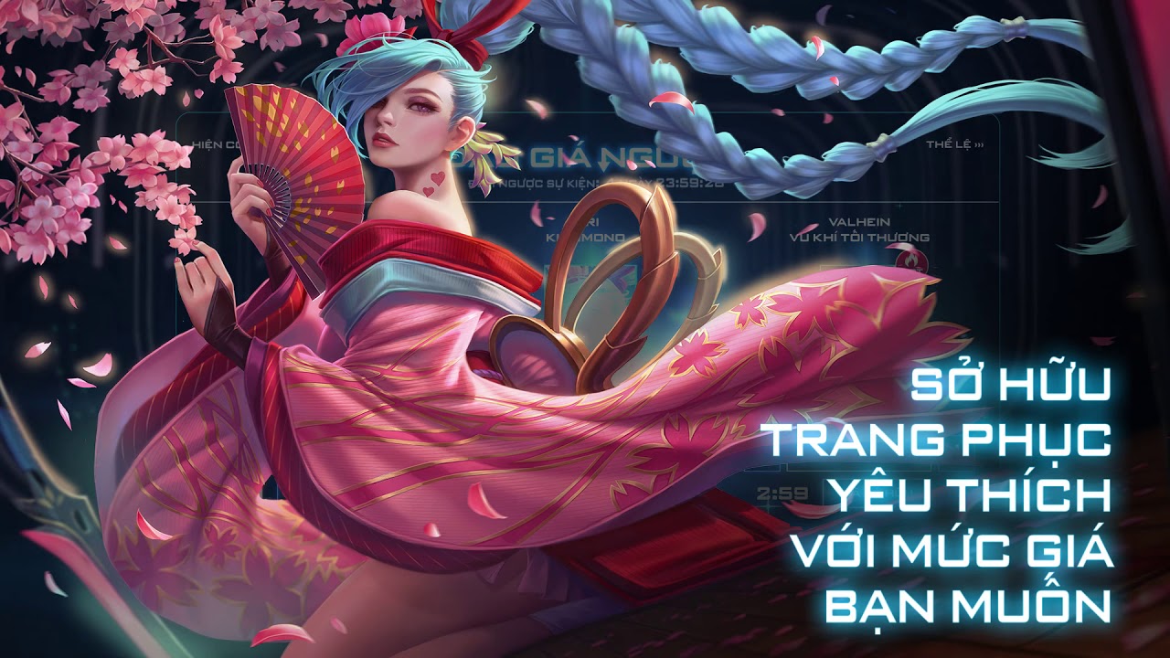 rovera Đấu giá ngược | Mua trang phục theo giá bạn muốn - Garena Liên Quân Mobile