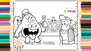 Garten Of Banban CHAPTER 3 Coloring Pages/ How to color/ NCS