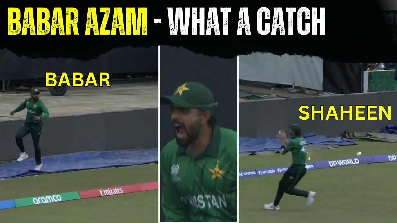 Babar Azam Catch Pakistan vs Netherlands T20i Cricket world cup 2026 ...