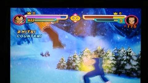 Dragon Ball Z Budokai 2-Vegeta vs Android 17