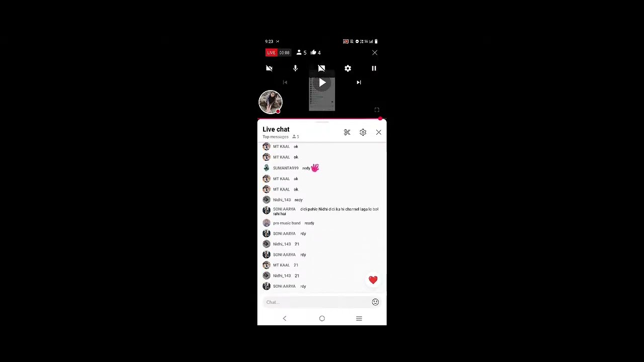 131# shreya is live 🤗/Live Channel Promotion - YouTube