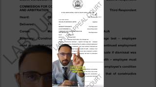 Can You Claim Constructive Dismissal For Mental Health