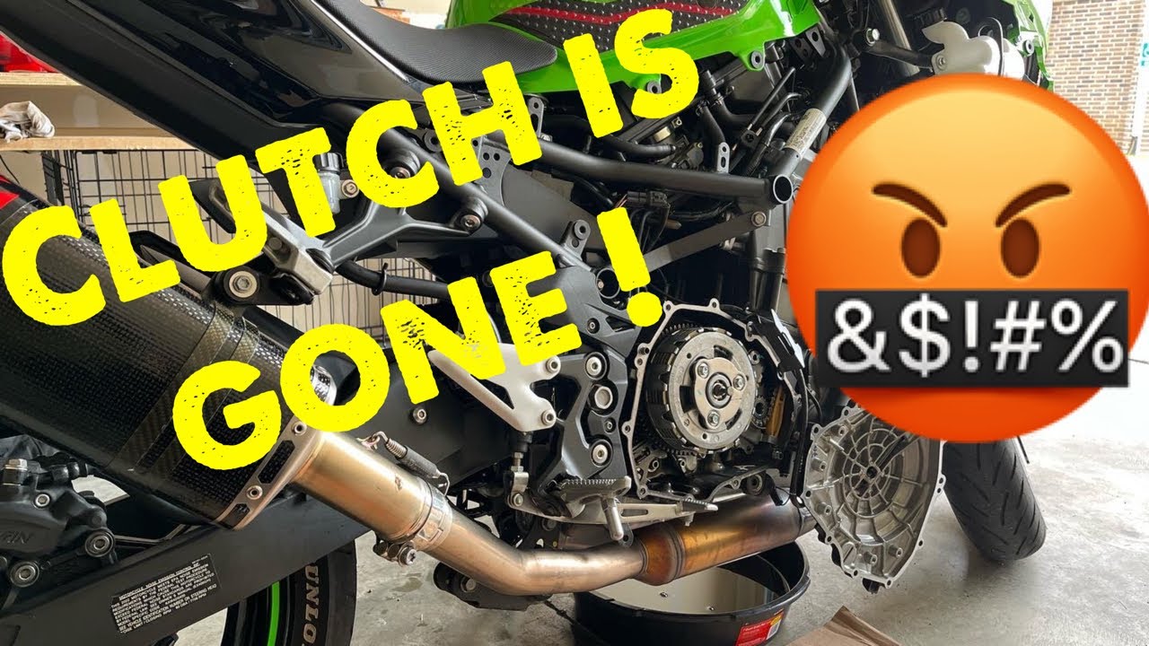Brand new Ninja 400 destroyed clutch