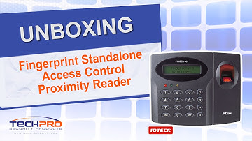 Unboxing - Fingerprint Standalone  Access Control Proximity Reader