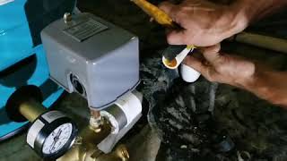 Low/No water pressure. How to test/replace well tank.