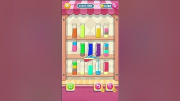 Water sort Puzzle level 448 (play on Facebook)