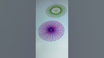 Amazing Spirograph #spirograph #satisfying #art #asmr #spirographshr #pattern #viral #shorts