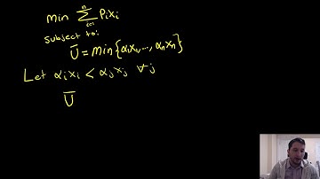 Expenditure Minimization with N-Goods Example #4: Leontief