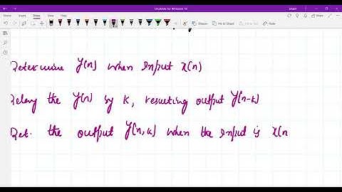 Lec-3b Time Invaraint or Shift Invariant Systems