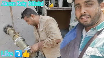 Boiler Repair ID Fan Shaft |Aleem Baig Official|