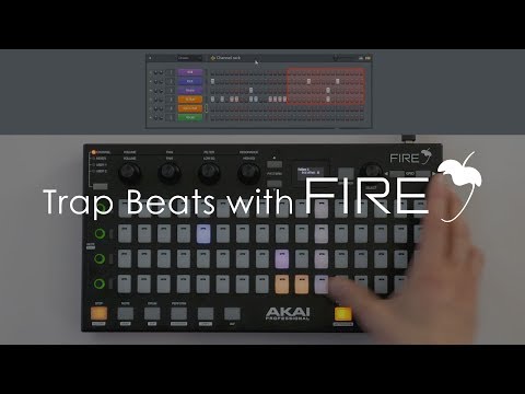 FL STUDIO FIRE | Making Trap Beats with Akai FIRE