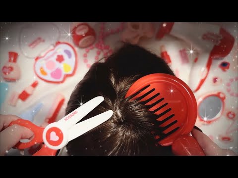 【ASMR】熟睡できる美容室💇‍♀️Toy hair salon(No talking)