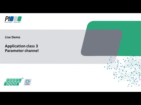 PROFIdrive – Live Demo for Application Class 3