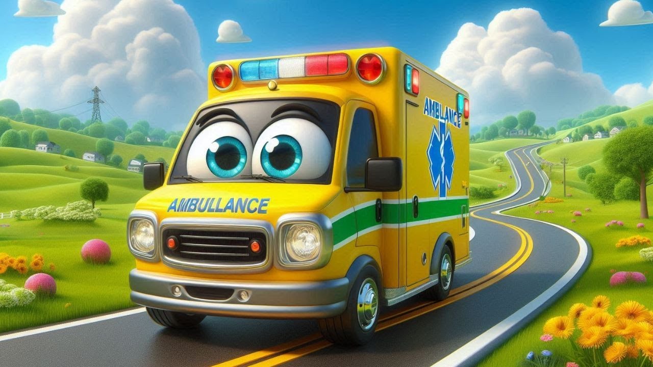 Ambulância 🚑🎶 | Canção infantil