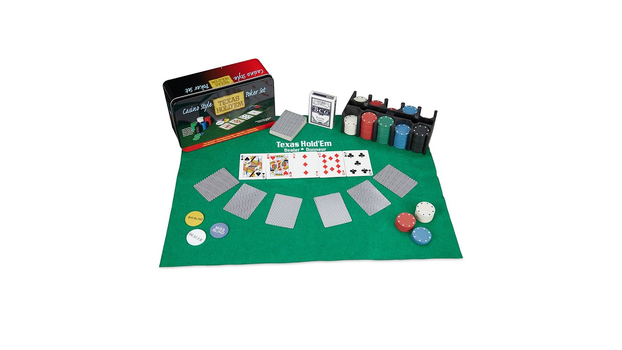Set Poker Texas Hold'em Magic Select - 200 Fiches, 2 Mazzi, Tappetino, Scatola Metallica - Foto 6