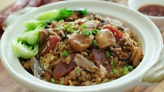 'Claypot' Rice Made In 30 Minutes With A Rice Cooker Recipe  电饭锅煲仔饭