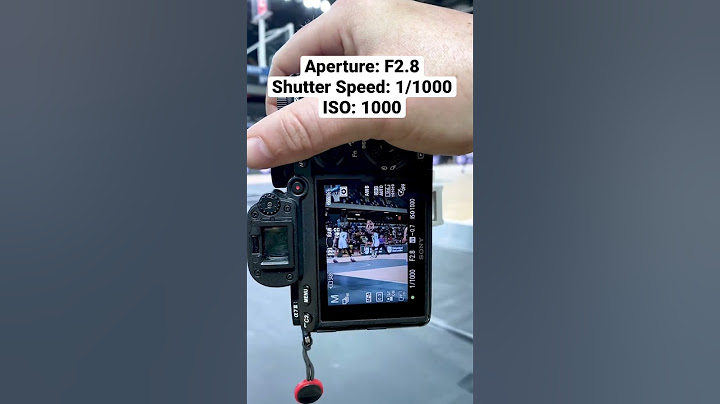 My go to settings for sports photography in manual mode