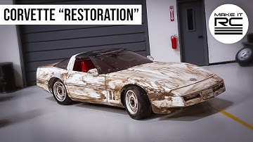 Micro RC 1/24 Scale C4 Corvette Build: Back In Action After Some Neglect
