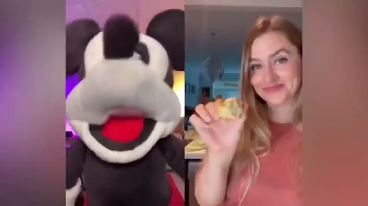 TikTok Mickey Mouse Reacts (TRY NOT TO LAUGH CHALL...