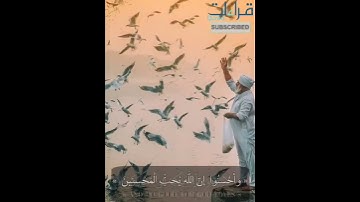 تلاوة خاشعة للقارئ ناصر القطامي من سورة البقرة " وَأَحسِنُوا ۛ إِنَّ اللّهَ يحِبُّ الْمُحْسِنِنَ "..
