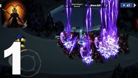 Shadow Knight Frontier War TD : Gameplay Walkthrough Part 1 - Tutorial, (IOS,Android)