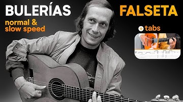 Paco de Lucía BULERÍAS Falseta Tutorial