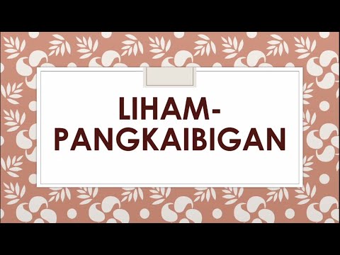 Video: Paano Sumulat Ng Isang Liham Sa Isang Kaibigan