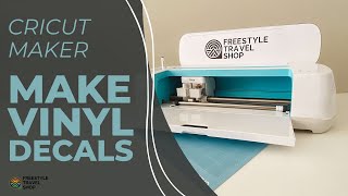 How to Make Vinyl Decals with a Cricut | DIY Car Decals | Cricut Projects at Home
