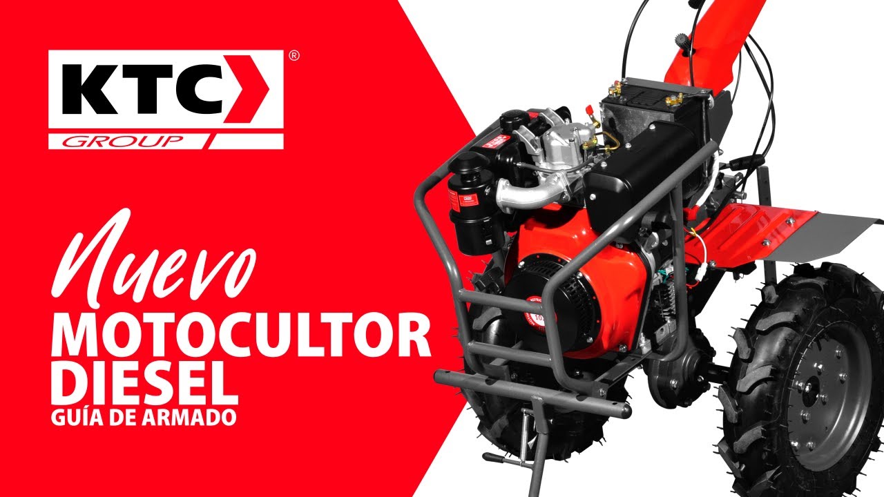 MOTOCULTOR GASOLINA 10 HP 4 VELOCIDADES MADER