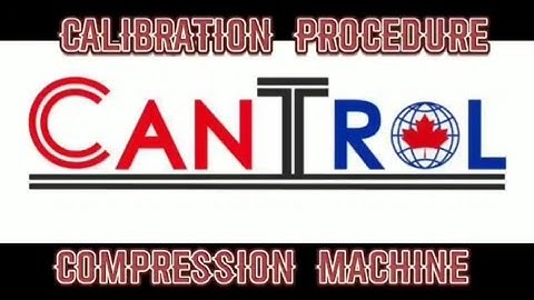 Calibration of compression machine using load cell