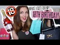 WHAT I GOT FOR MY 18TH BIRTHDAY! | BeautySpectrum