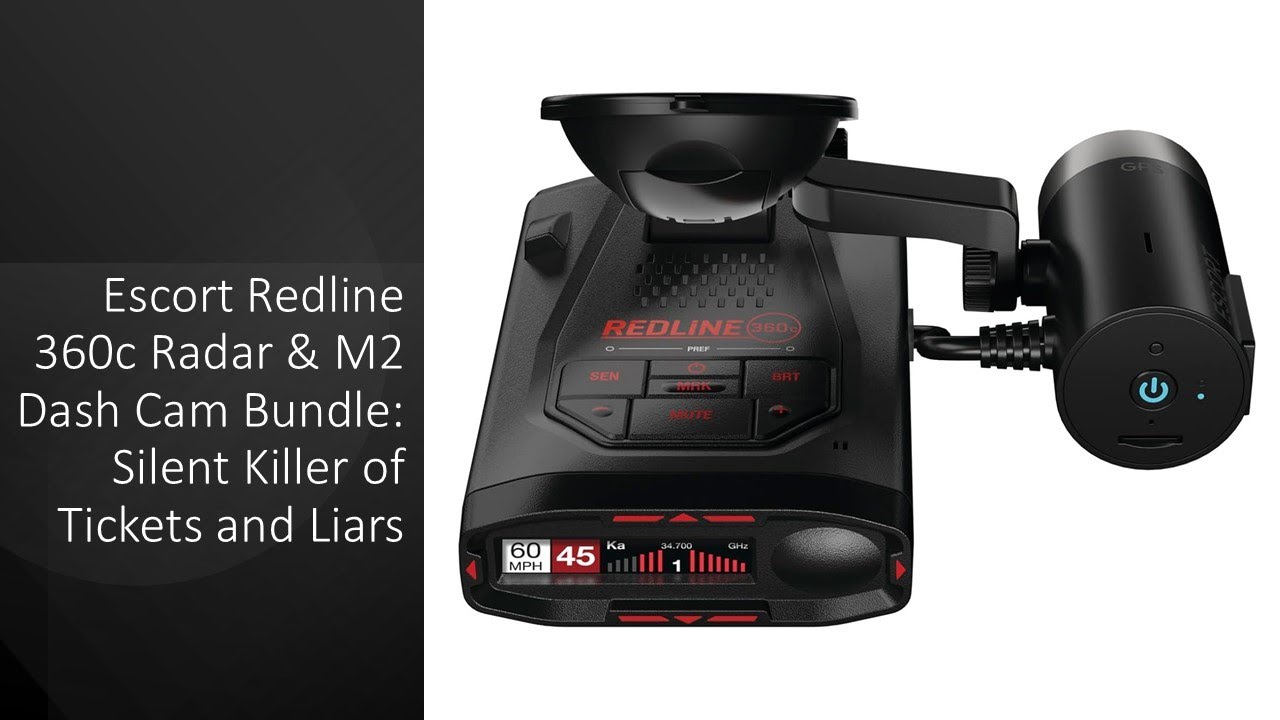 Комплект Escort Redline 360c Radar & M2 Dash Cam: тихий убийца штрафов и лжецов