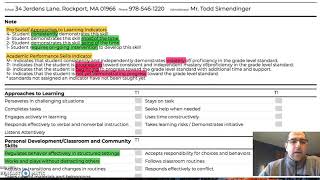 Rockport Elementary Parent Information Screencast- Standards Based Report Cards
