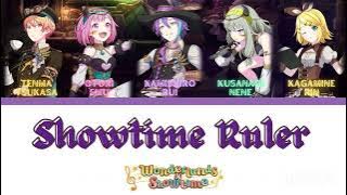 ショウタイム・ルーラー (Showtime Ruler) | Wonderlands x Showtime | Color coded lyrics (Kan/Rom/Eng)