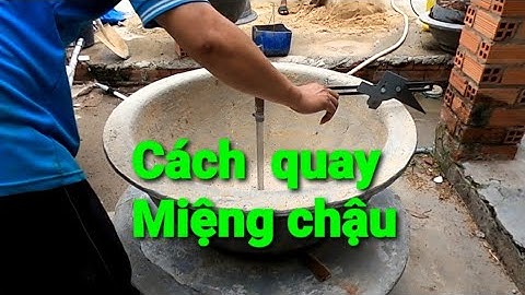 Hướng dẫn cách lật chậu Và Cách Bắt Dao quay miệng chậu sao cho đúng cách (P2)