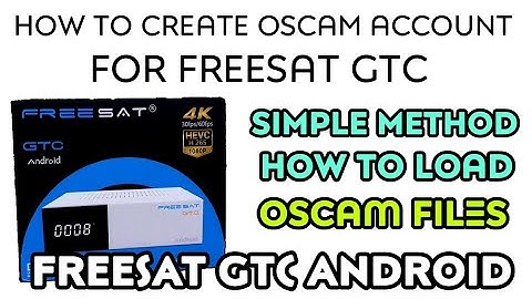 How to import export OSCAM SoftCam.key file for FREESAT GTC Android