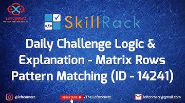 matrix rows pattern matching (29-08-2021) | skillrack daily challenge
