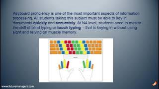 Introductory and N4 Information Processing Training