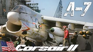 A7 Corsair II. The American subsonic light attack aircraft by LingTemcoVought  | Upscaled Video