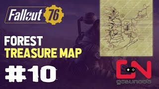 Fallout 76 - Forest Treasure Map #10 Location