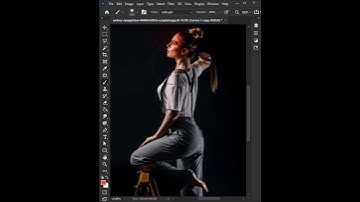 Dual lighting - Short Photoshop Tutorial #shorts