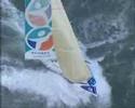 Rough weather  corentin douguet sailing crazy figaro