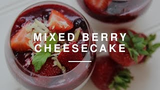 Mixed Berry Cheesecake | Wild Dish