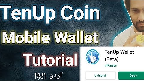 TenUp Mobile Wallet Tutorial | How To Use TenUp Mobile Wallet #tenup #tenupwallet #waqarzaka #crypto