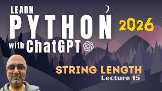Python Programming Tutorial for Beginners | Length of string Guide